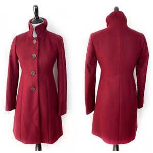 J. Crew Factory Wool Blend Pea Coat NWT